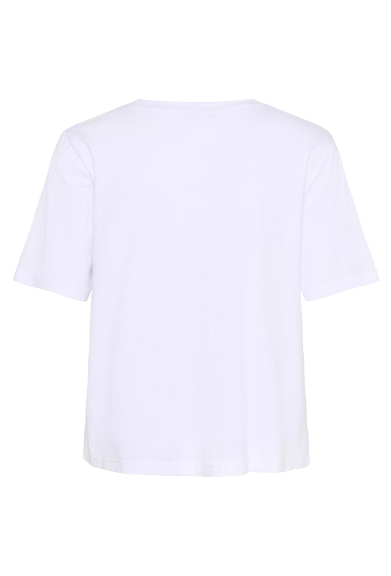 KAFFE KAeloise T-Shirt Optical White