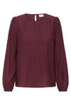 KAFFE KAvivy Blouse-Windsor Wine