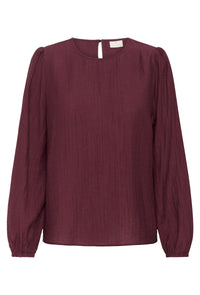 KAFFE KAvivy Blouse-Windsor Wine