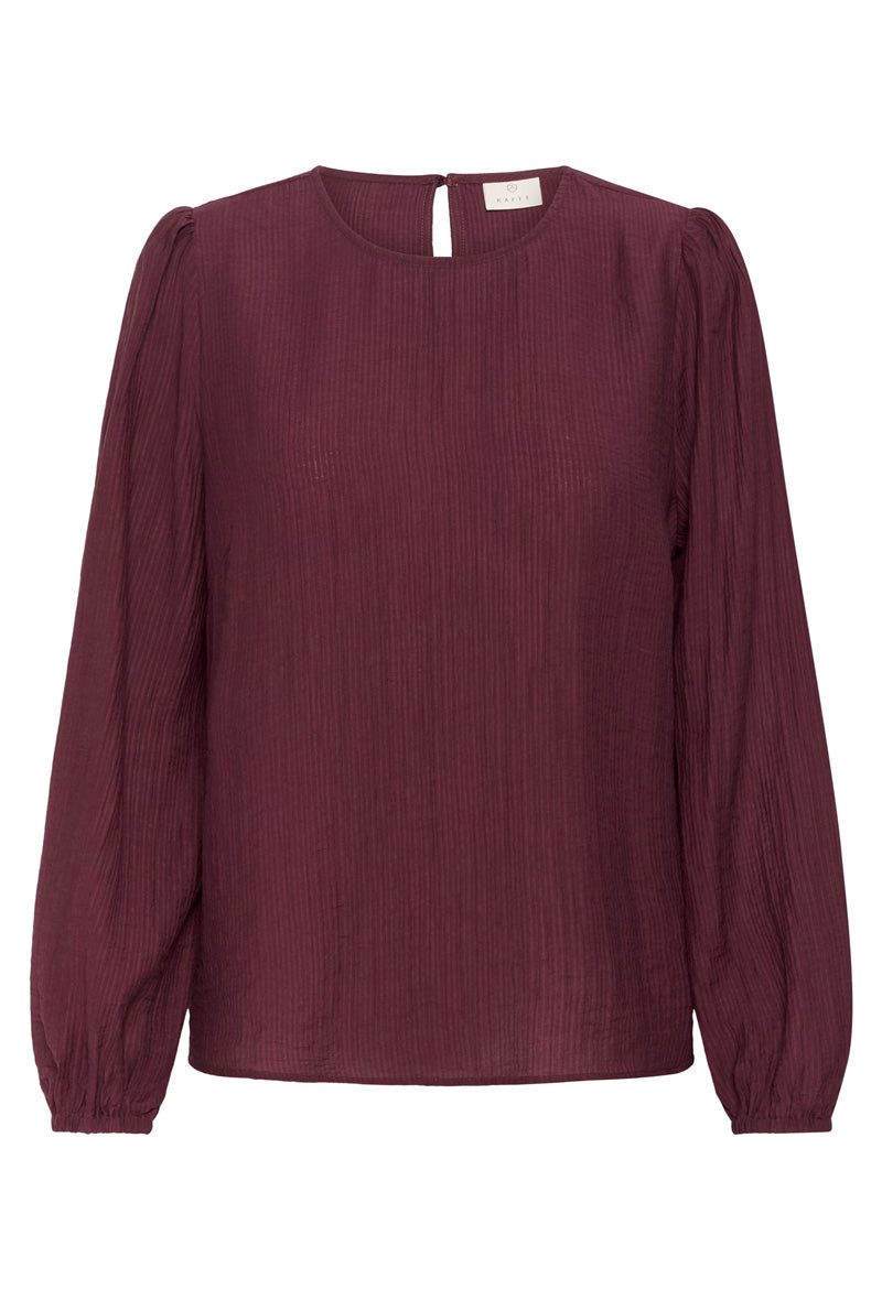 KAFFE KAvivy Blouse-Windsor Wine