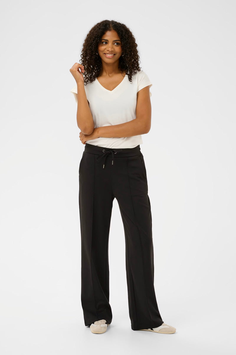 KAFFE KAlise T-Shirt Washed Chalk White