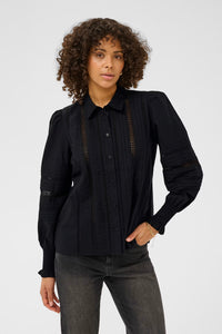 KAFFE KAbella Shirt-Black Deep
