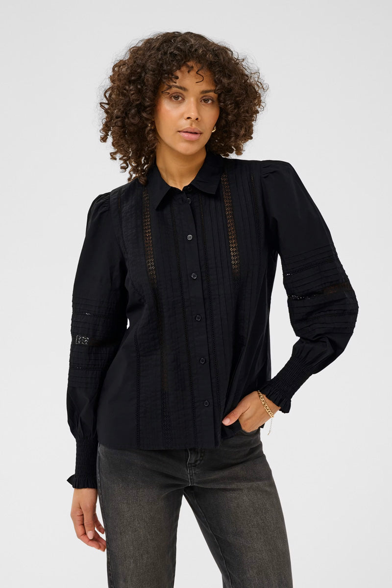 KAFFE KAbella Shirt-Black Deep