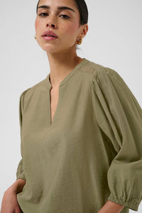KAFFE KAalberta Blouse Aloe