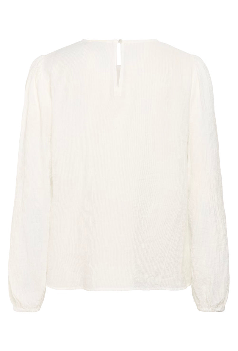 KAFFE KAvivy Blouse-Chalk