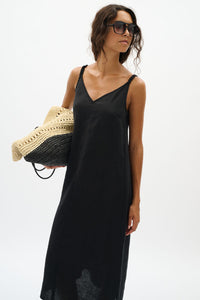 InWear ELINOR IW Linen Dress Black