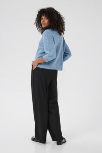 KAFFE KAbetty Pullover Windward Blue Melange