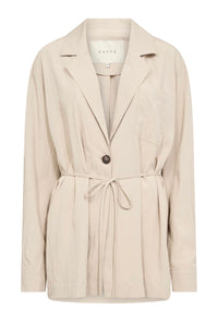 KAFFE KAtrinity Shirt Jacket Feather Gray