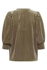 KAFFE KAcaca Blouse-Morel