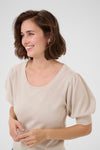 KAFFE KAregina Trousers Feather Gray