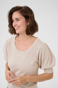 KAFFE KAregina Trousers Feather Gray