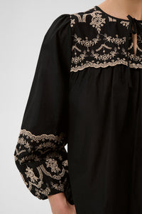 KAFFE KAkis Blouse Black Deep