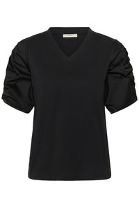 InWear GUDRUN IW V-Neck Tshirt Black