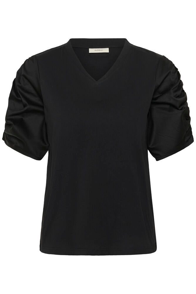 InWear GUDRUN IW V-Neck Tshirt Black