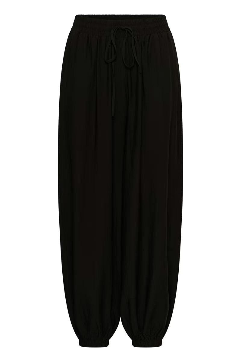 KAFFE KAalberta Trousers-Black Deep
