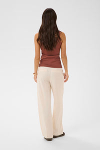 KAFFE KAcarna Tank Top Henna