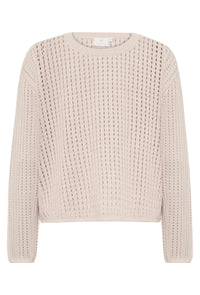 KAFFE KAsolar Pullover Feather Gray