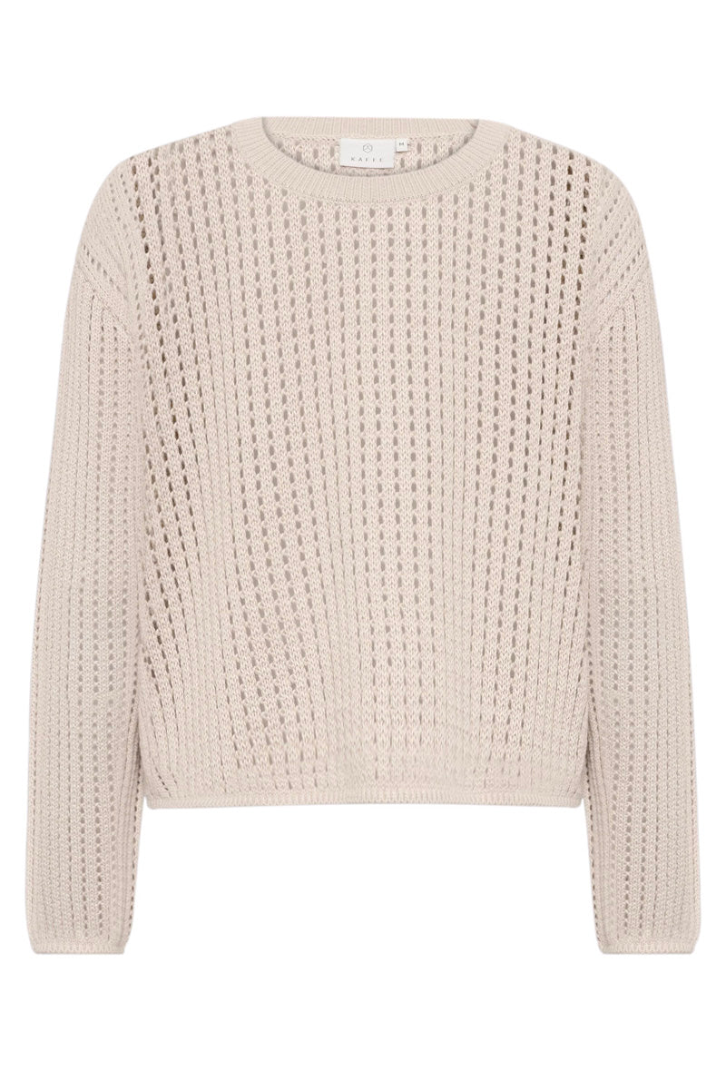 KAFFE KAsolar Pullover Feather Gray