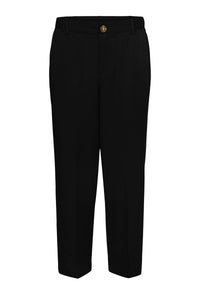 KAFFE KAheather Cropped Trousers-Black Deep