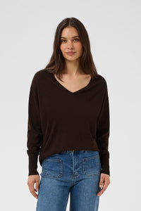 KAFFE KAlizza Mai Pullover-Coffee Bean