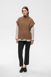 InWear TAIEIW Sleeveless Pullover Tobacco Brown