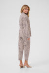 KAFFE KAlisa Cropped Jeans Abstract Leopard