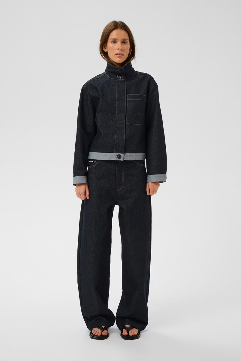 InWear DEIRDRA IW Wide Leg Jeans Dark Denim