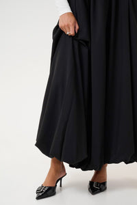 KAFFE KAstine Maxi Skirt Black