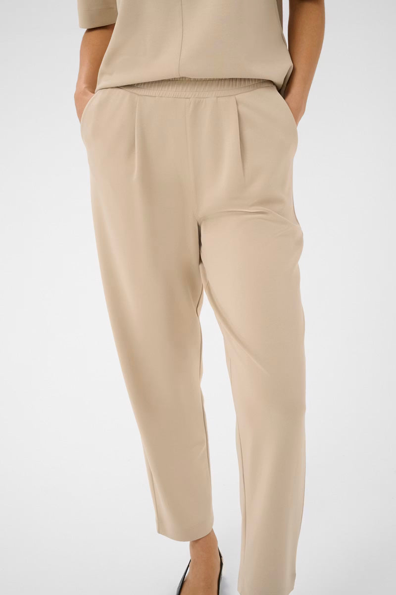 KAFFE KAannie Trousers Feather Grey