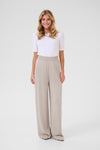 KAFFE KAregina Trousers Feather Gray