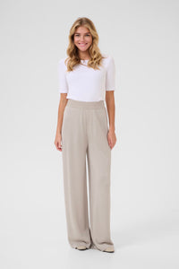 KAFFE KAregina Trousers Feather Gray