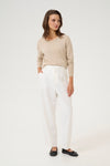 KAFFE KAmerie Pant Chalk White