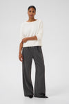 KAFFE KAbetty Pullover Chalk White