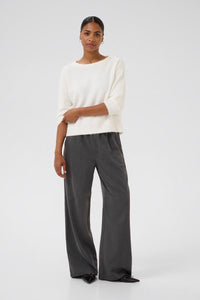 KAFFE KAbetty Pullover Chalk White