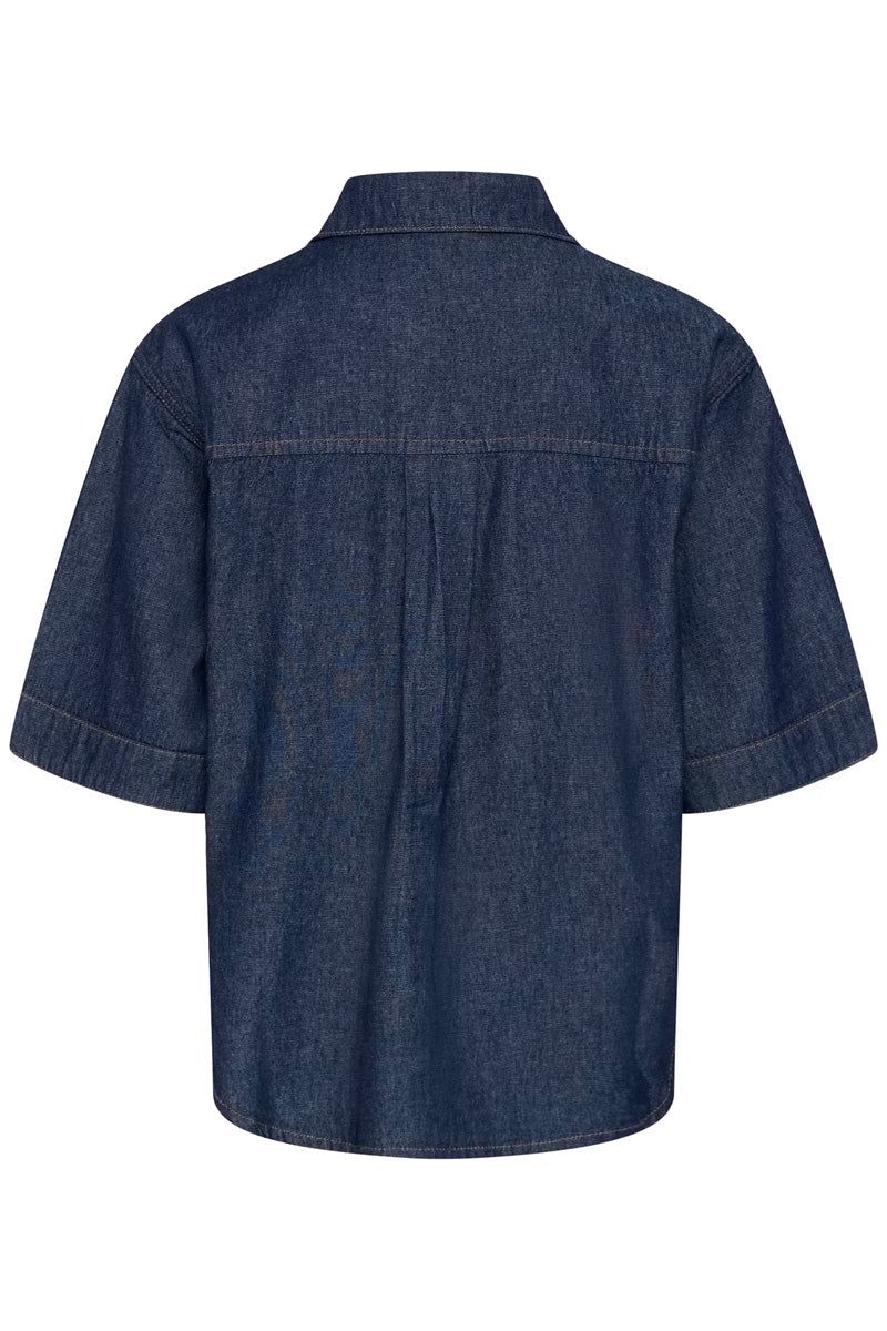 KAFFE KAjade Shirt Dark Blue Chambray