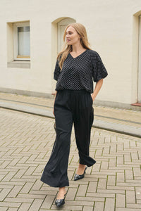 KAFFE KAtessa Trousers-Deep Black