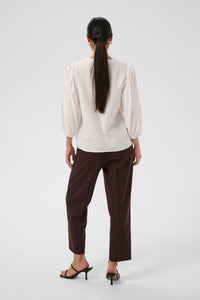 KAFFE KAalberta Blouse Chalk