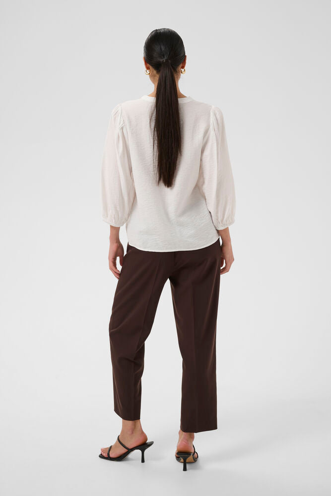 KAFFE KAalberta Blouse Chalk