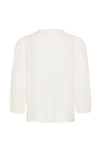 KAFFE KAmilia 3/4 SL Blouse Chalk White