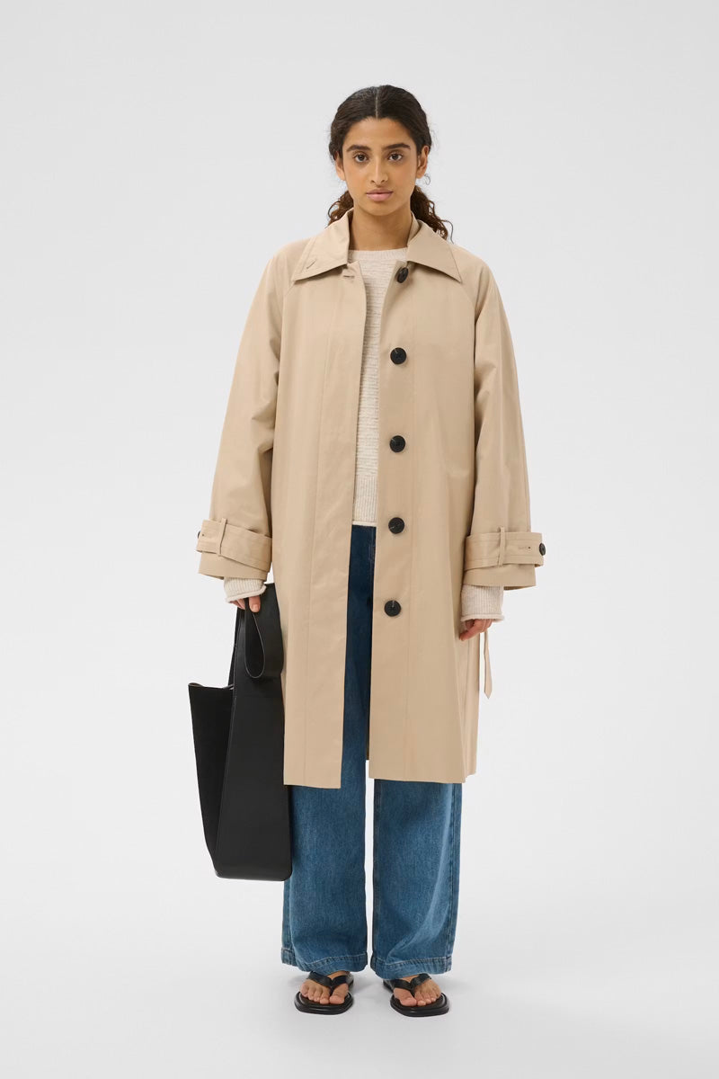 InWear HINONA IW Trench Coat Sandstone