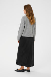 KAFFE KAerin Rollneck Light Grey Melange