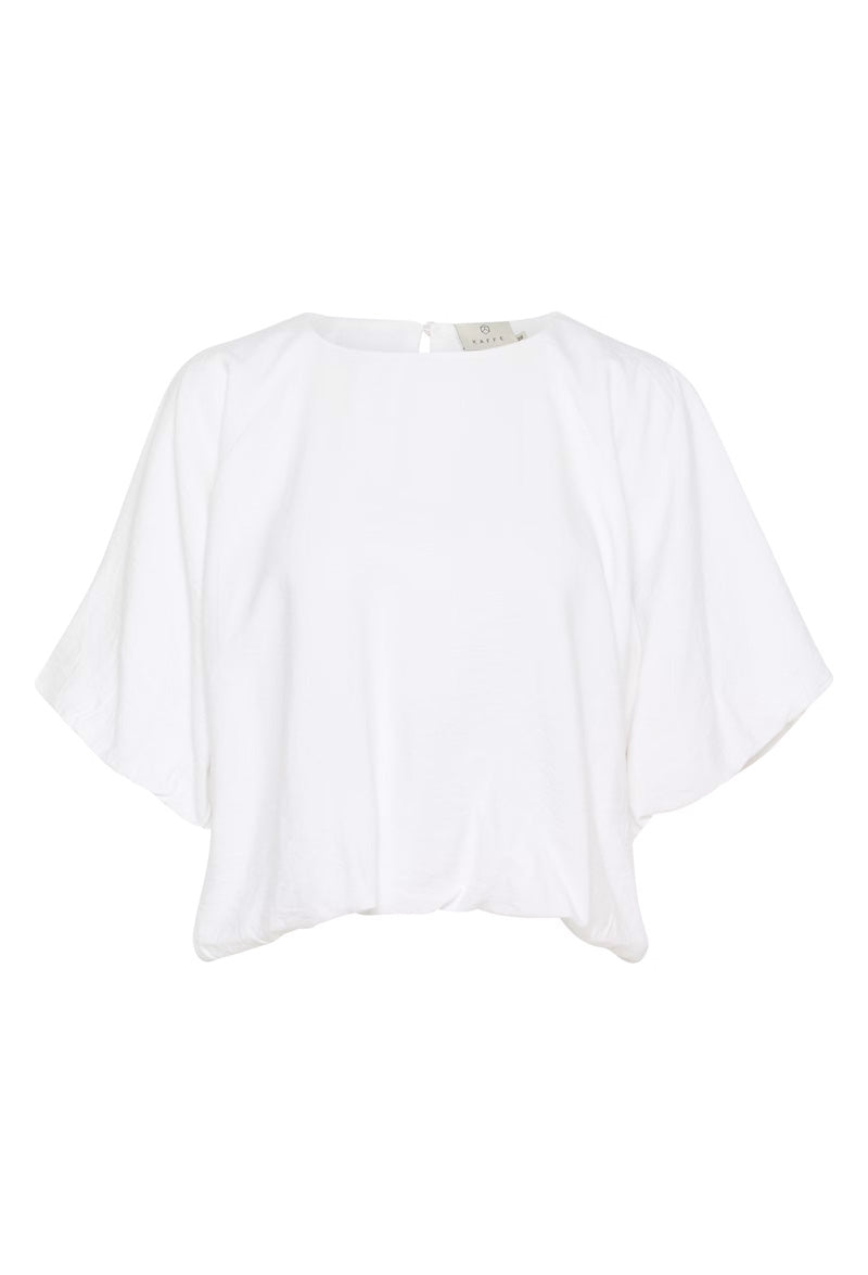 KAFFE KAgabby Blouse Optical White