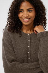 KAFFE KAcourson Cardigan-Morel