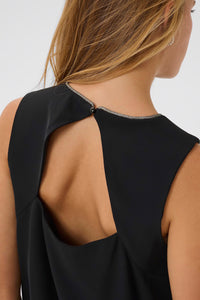 KAFFE KAolga Sleeveless Top Black