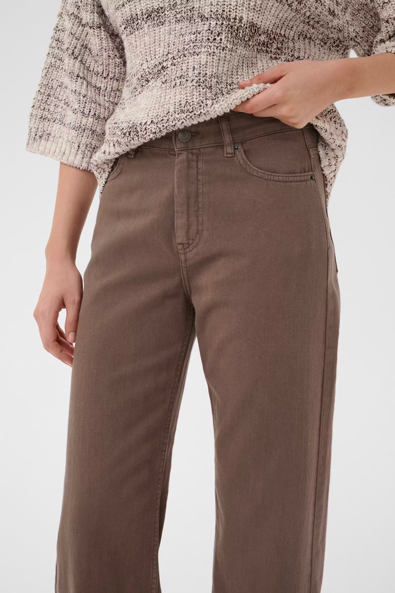 InWear GLADYS IW Straight Jeans Coffee Quartz