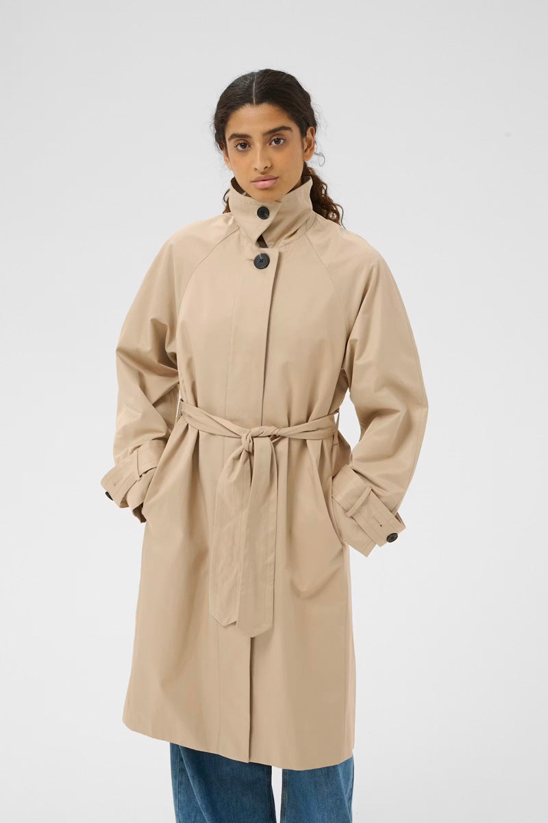 InWear HINONA IW Trench Coat Sandstone
