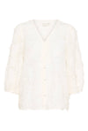 KAFFE KApariva Blouse-Chalk White