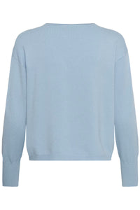 KAFFE KAlizza Mai Pullover-Blue Fog