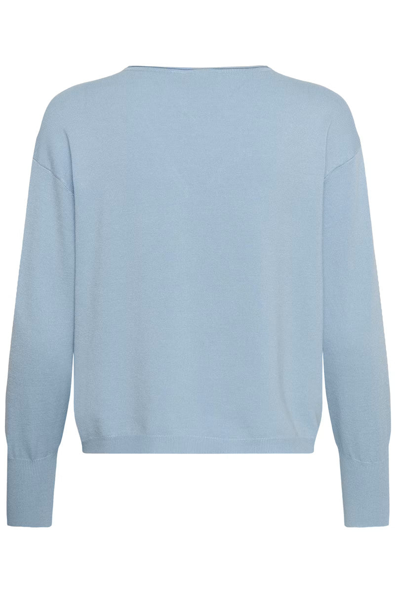 KAFFE KAlizza Mai Pullover-Blue Fog