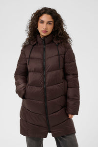 KAFFE KAsusanne Coat-Coffee Bean